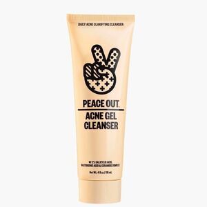 Peace Out Acne Gel Cleanser 4 Fl. Oz - NEW